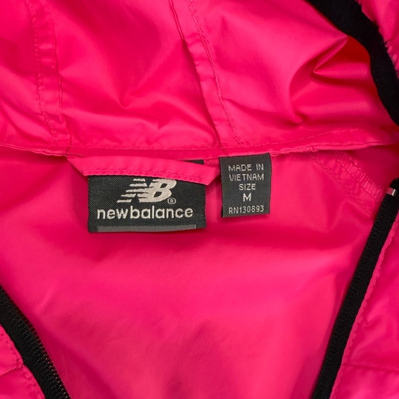 New Balance Pink and Black Women's Jacket - Picture 5 of 8